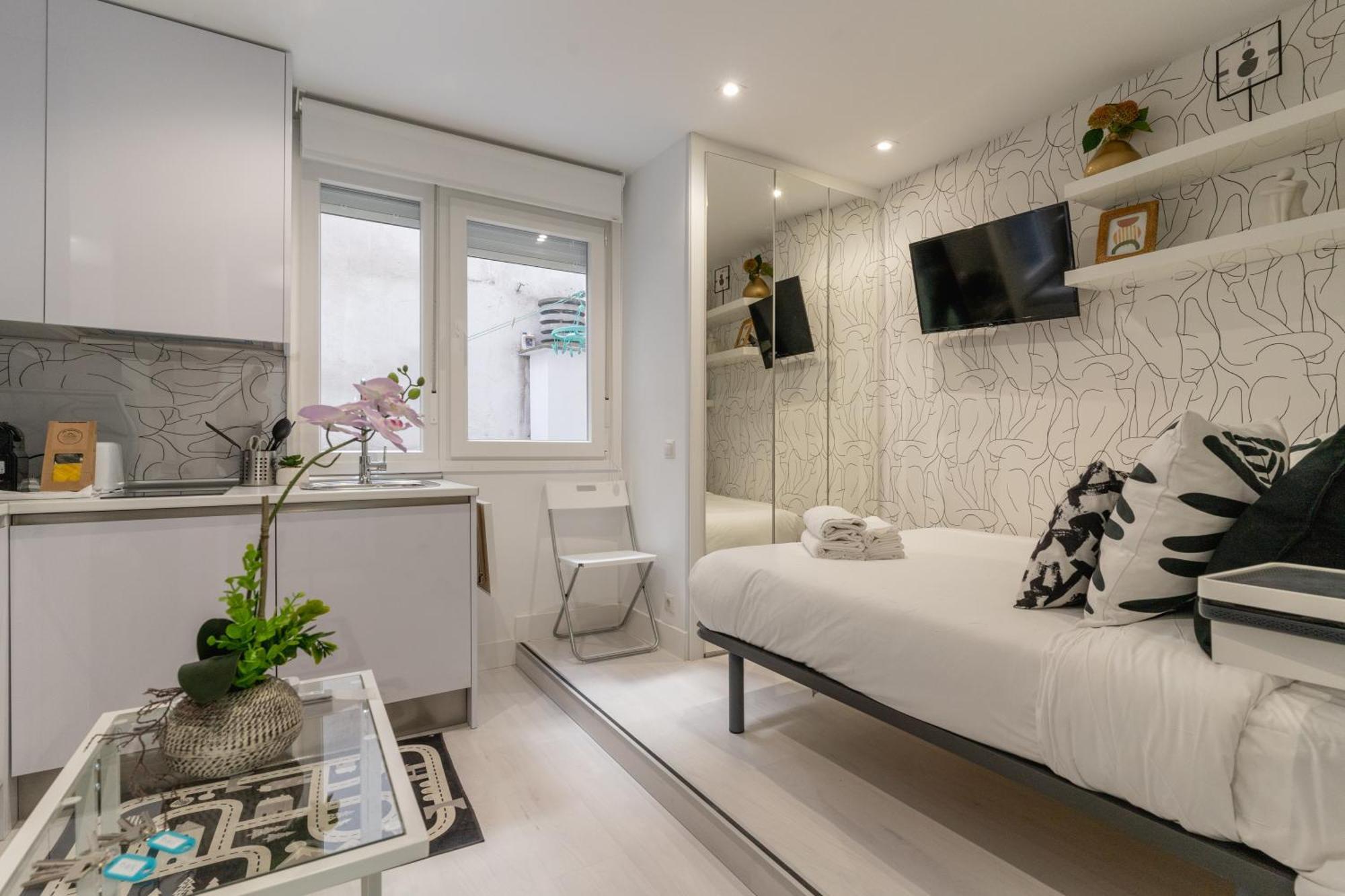 Modern Studio-1Bathroom-Chueca Madrid Ngoại thất bức ảnh