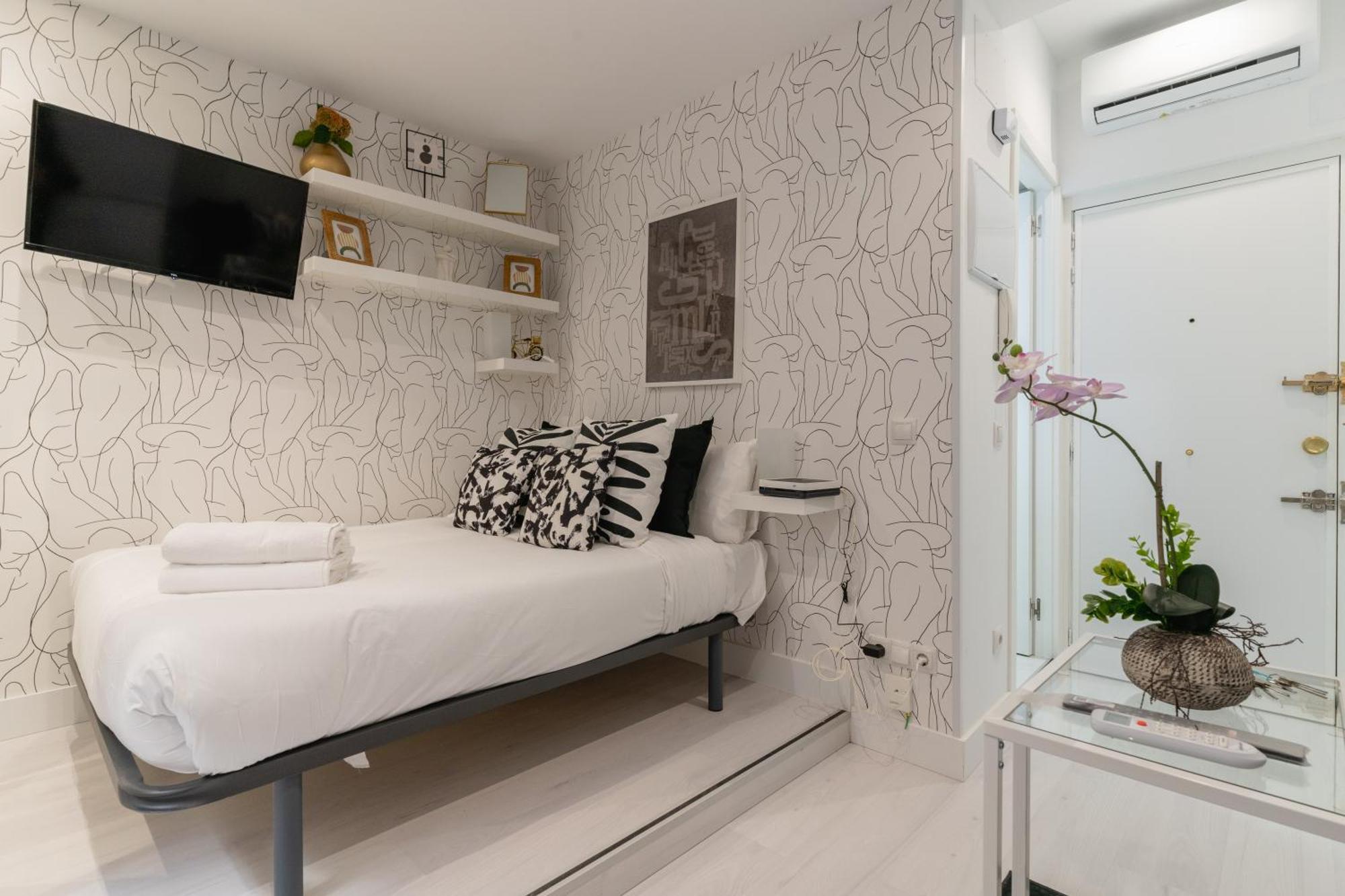 Modern Studio-1Bathroom-Chueca Madrid Ngoại thất bức ảnh